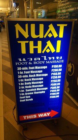 Nuat thai circuit  Nuat Thai Foot & Body Massage, Manila: See 55 reviews, articles, and 6 photos of Nuat Thai Foot & Body Massage, ranked No